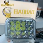 12led Metal Red Blue Flashing Police Light Headlight Bulb For Motorcycle