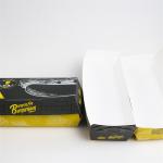 Eco Friendly 750gsm Thickness Paper Hamburger Box Takeaway Food Container