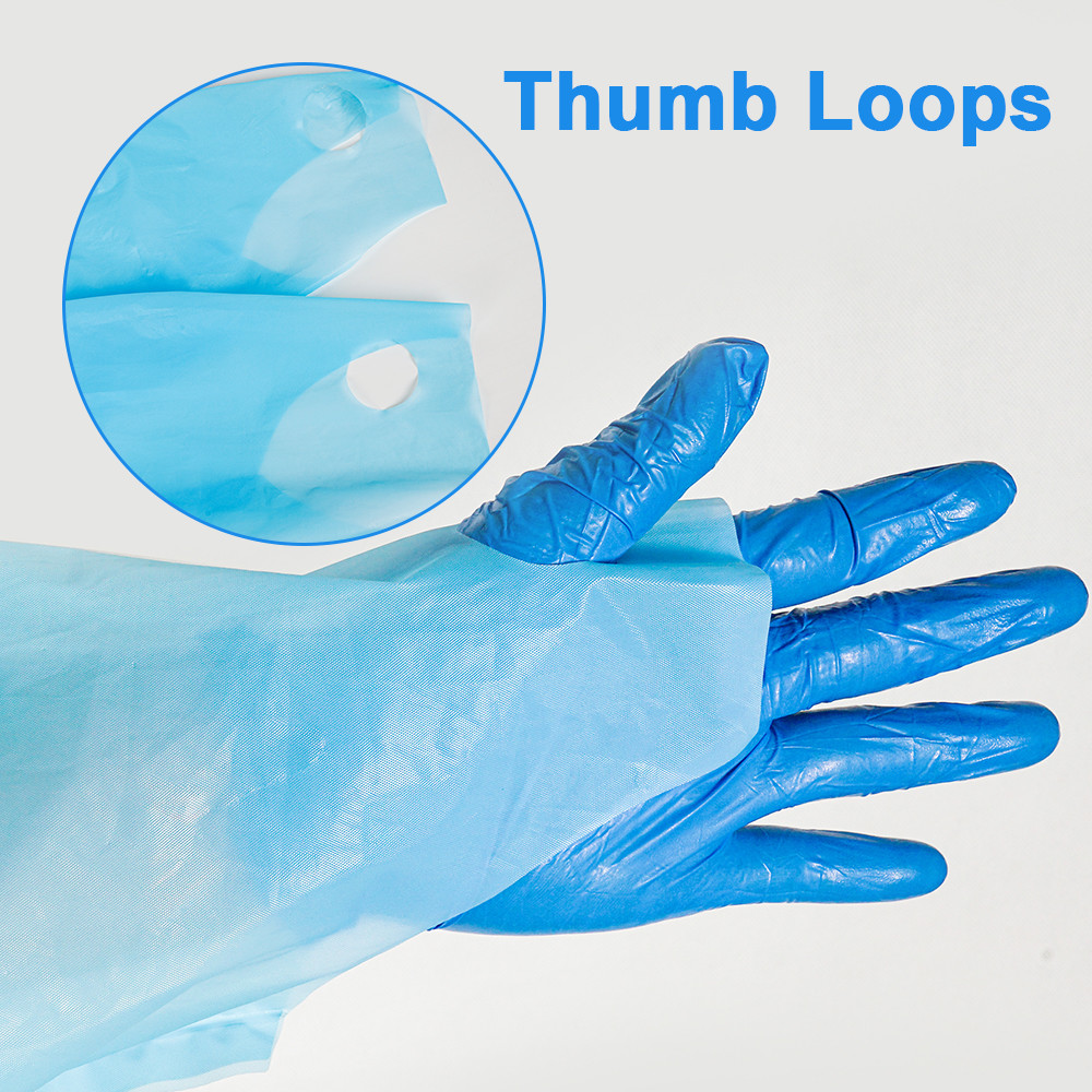 Dust Proof Disposable Apron CPE Medical Disposable Gowns