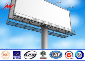 Quality Anticorrosive 3 in1 Round LED Outdoor Billboard Advertising With Backlighting 8m wholesale