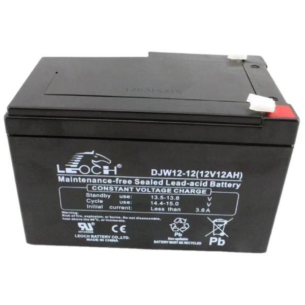 Leoch Battery DJW12-12 12V12Ah for Solar Energy Storage Power System Lighting