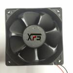 120*120*38mm 12V/24V/48V DC Black Plastic Brushless Cooling Fan DC12038