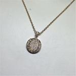 B Luxury jewelry factory high-quality diamond necklace 18k gold white gold