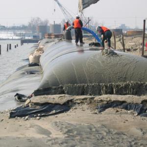 Quality PP Woven Geotextile Geo Bag Geotube Sludge Dewatering Waterproof wholesale