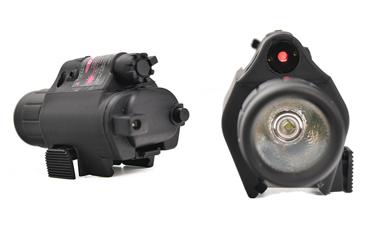 650nm Wave Length 5mw Output Power LED Flashlight and Red Laser Sight