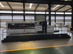Quality Corrugated Paper Cutting Machine 4600 Sheets/H Flatbed Die Cutting CE Approved wholesale