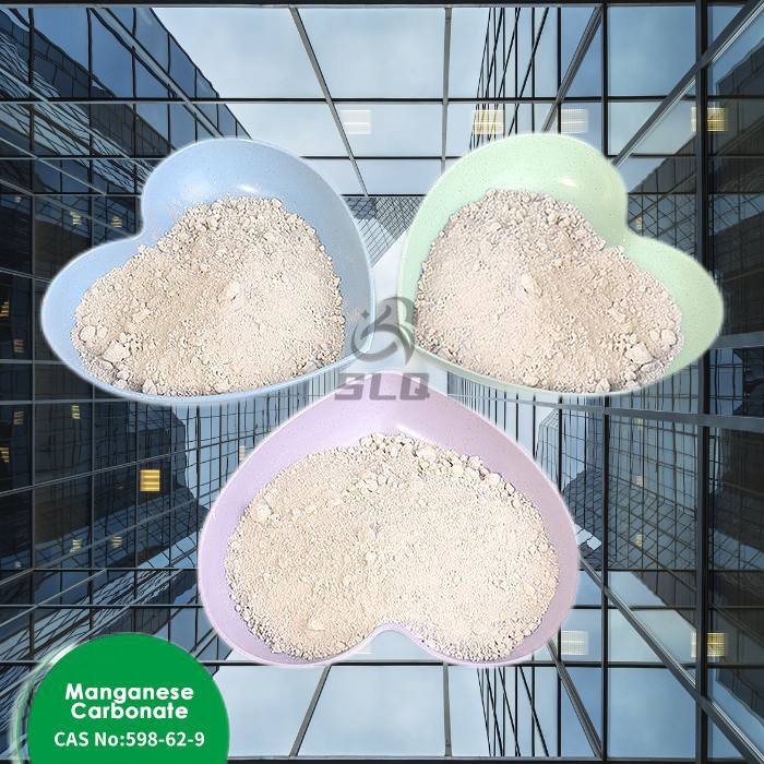 Light Brown Powder Fine Chemical Manganese Salt MnCO3 Molecular Formula 700°C Melting Point Light Pink