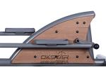 outdoor gym equipment park wood outdoor elliptical trainer