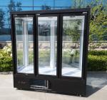 Upright Supermarket Floral Display Cooler Sliding Door