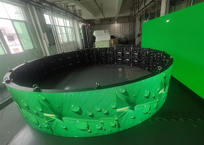 P3 P4 Flexible Led Curtain Display 3840hz SMD2121 Soft Led Video Wall