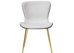ISO9001 Leather Padded Dining Chairs