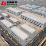 Multi Story Steel Structure Workshop Prefabricated Building Metal Frame