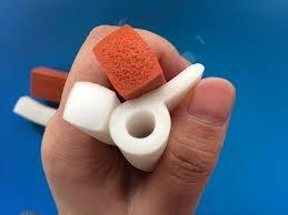 Quality Environmentally Friendly Silicone Foam Rubber Sealing Strip Odourless For Petroleum wholesale