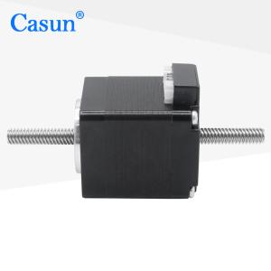 Quality Casun 0.67A Non Captive 3.75V Nema 11 Stepper Motor With Lead Screw Tr5X4 Bipolar wholesale