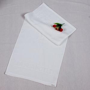 Quality Luxury Jacquard White Cotton Hand Towels wholesale