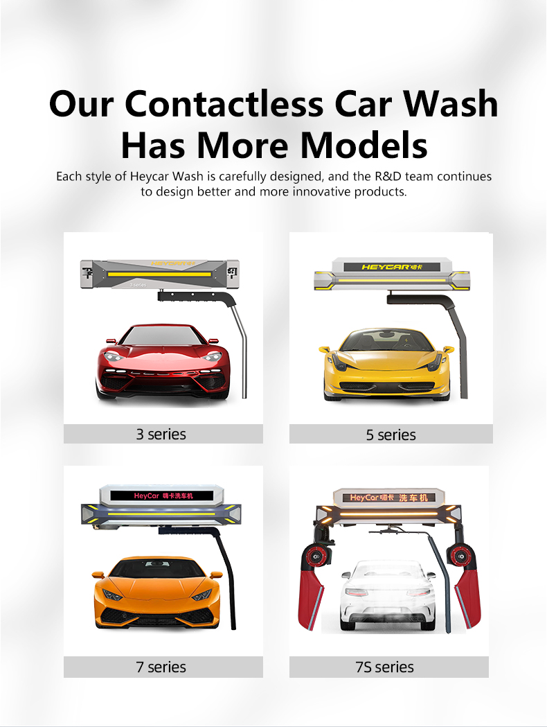 Car Cleaning Taken to the Next Level with Copper and Stainless steel Unmanned Touchless Automatic Car Wash Machine