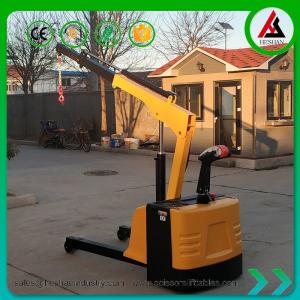 Quality CE Mobile Electric Floor Crane 1 Ton Heavy Loads Battery Powered wholesale