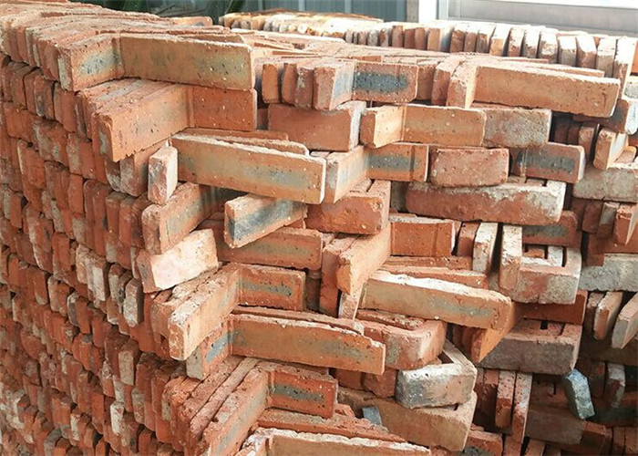 Acid - Resistant Red Quoin Corners Brick For Wall Decoration 230*110*50*22