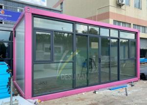 Quality Labor Camp Glass Curtain Wall Detachable Container House wholesale