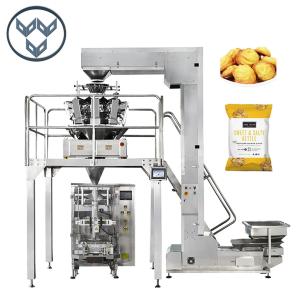 Quality Cookies Chips Pillow Bag Food Packing Machine Nitrogen Filling Multi Head wholesale