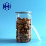 Organic Pistachios 710ml Fishskin Clear Plastic Cans With PE Cap