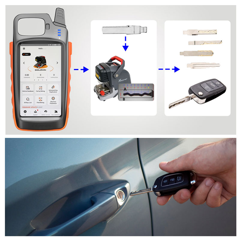 Xhorse VVDI Key Tool Max Remote Programmer Support Bluetooth and Wifi