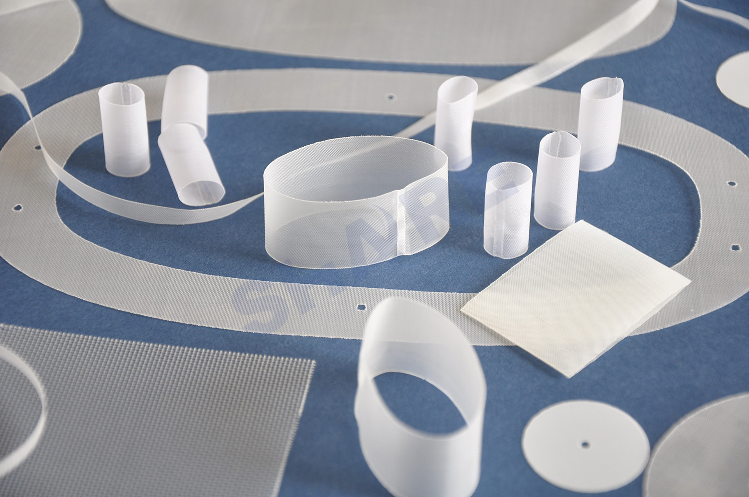 Nylon Mesh Pieces Fabricated Filters And Screens For Medical Industry