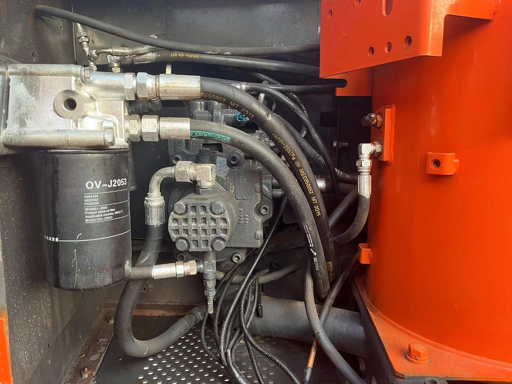 12ton Used Crawler Excavator Hitachi Japan 100% Original Diesel Engine Long Lasting