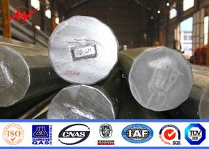Quality Polygonal 110KV Costa Rica Galvanized Electric Transmission Line Poles Q345 wholesale