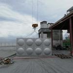 Cubic Ss 304 Insulated Water Tank Food Grade For Drinking Pure Water / Medical