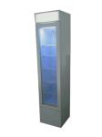 105L Upright Freezer/Vertical Refrigerator Glass Door ETL ISO RoHS CE approved
