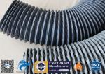 PVC Coated Fiberglass Fabric 150MM HVAC Flexible Air Ducts 10M Grey 260℃