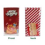 Thickness 0.03mm Giant Christmas Gift Sacks Clear LDPE Film