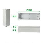TY-8013085 Ip66 Electric Connection Box Waterproof ABS Plastic Enclosure