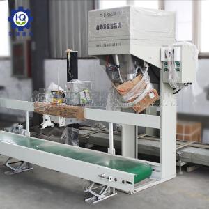 Quality Semi Automatic Powder Granules Fertilizer Weighing Packing Machine wholesale