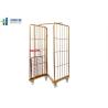 Buy cheap Warehouse Wire Cage Trolley 2 Side Folding 500-1000kg Load Capacity from wholesalers