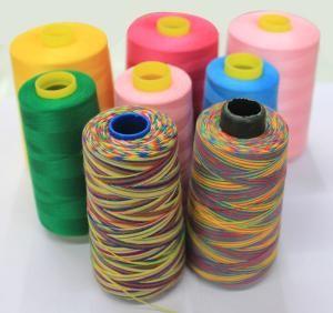 Quality Dye Tube Ring Spun Polyester Thread virgin and recycled TFO quality wholesale