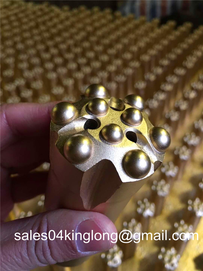 high performance 32mm, 34mm,36mm,38mm 7/11/12 degree button bits for rock drill