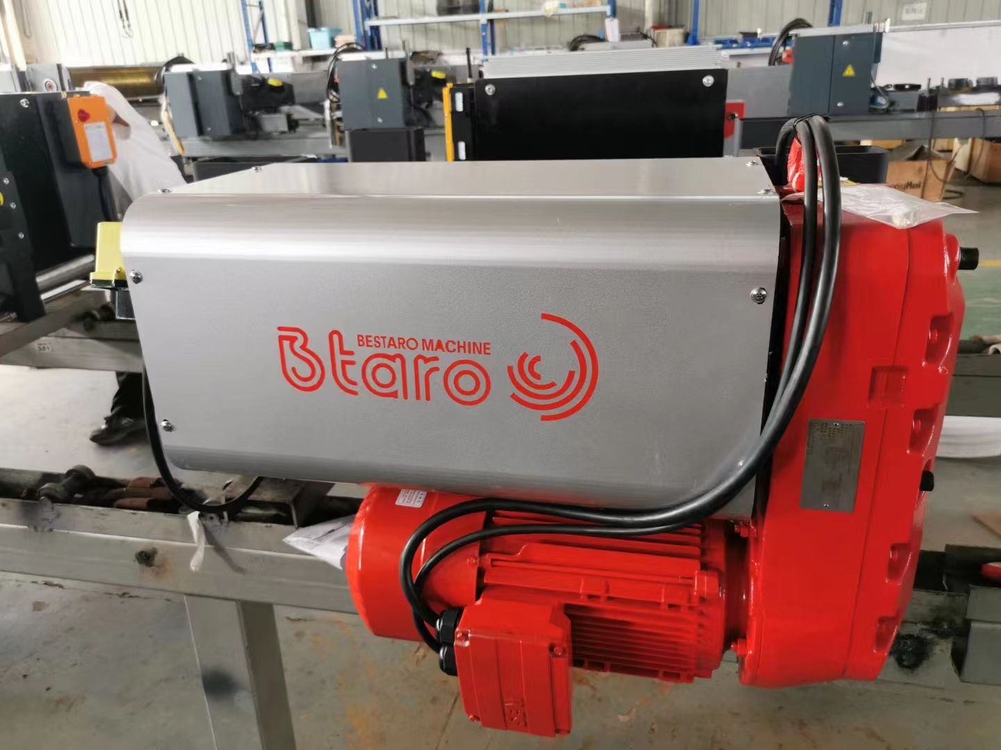 European Type 3 Ton Electric Hoist Wire Rope For Overhead Crane