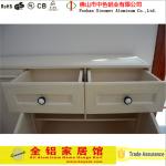Home Living Room Aluminum Shoe Cabinet Optional Color Durable