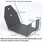 ISO9001 Rohs CE 16949 Red Hanging Up Bike Wheel Holder for One Bike in Cycle