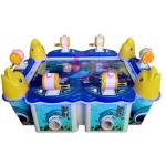 6 Players Arcade Fishing Game Machine Children'S Street Game CE Certificate