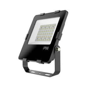 Quality 0-10V Dimmable Industrial LED Floodlights 30W To 200W IK08 Black Aluminum wholesale