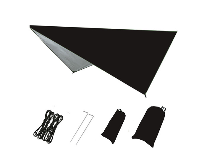No Splintering Garden Wind Screen Polyester Triangle Awning Waterproof