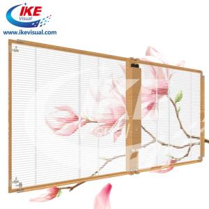 Quality Outdoor Transparent LED Display Screen P5 IP65 Waterproof For Store wholesale