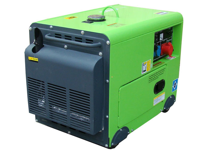 Single Phase Soundproof Small Diesel Generators 220/230/240v 186FA
