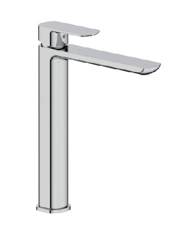 Modern Brass Waterfall High Rise Basin Tap Hot And Cold Adjustable For Bathroom