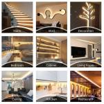 115lm/w 8mm10mm 60leds 4000K SMD2835 Led Strip Light for Kitchen Living Room