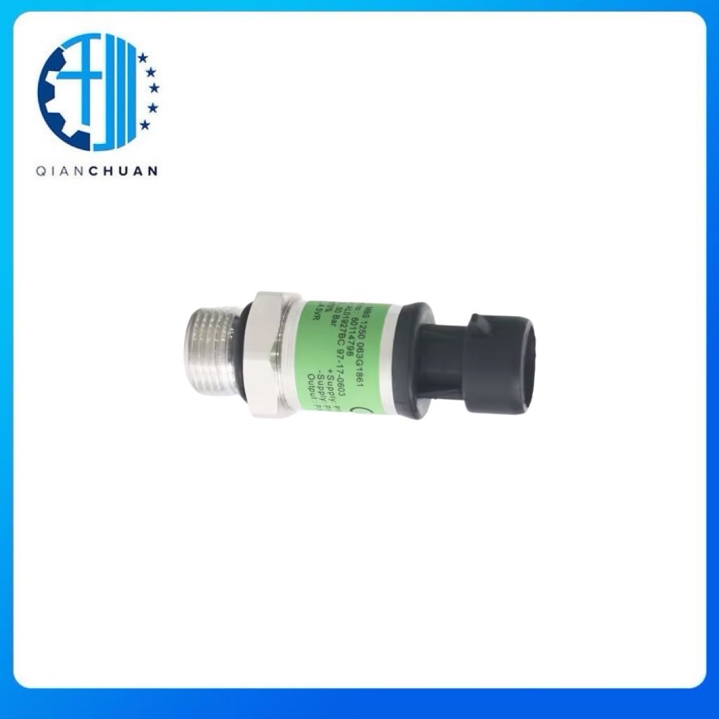 60114798 Pressure Sensor for Sany SY365 SY245 Excavator Engine Spare Parts