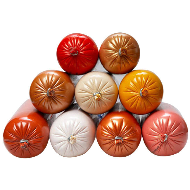 Transparent PVDC Pe Plastic Sausage Casings High Glory Artificial Sausage Skin